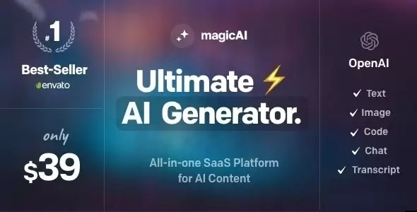 اسکریپت MagicAI هوش مصنوعی اپن ای آی
