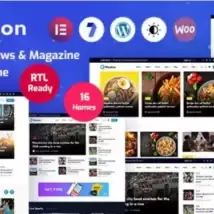 قالب خبری و مجله ای Neoton برای وردپرس + RTL