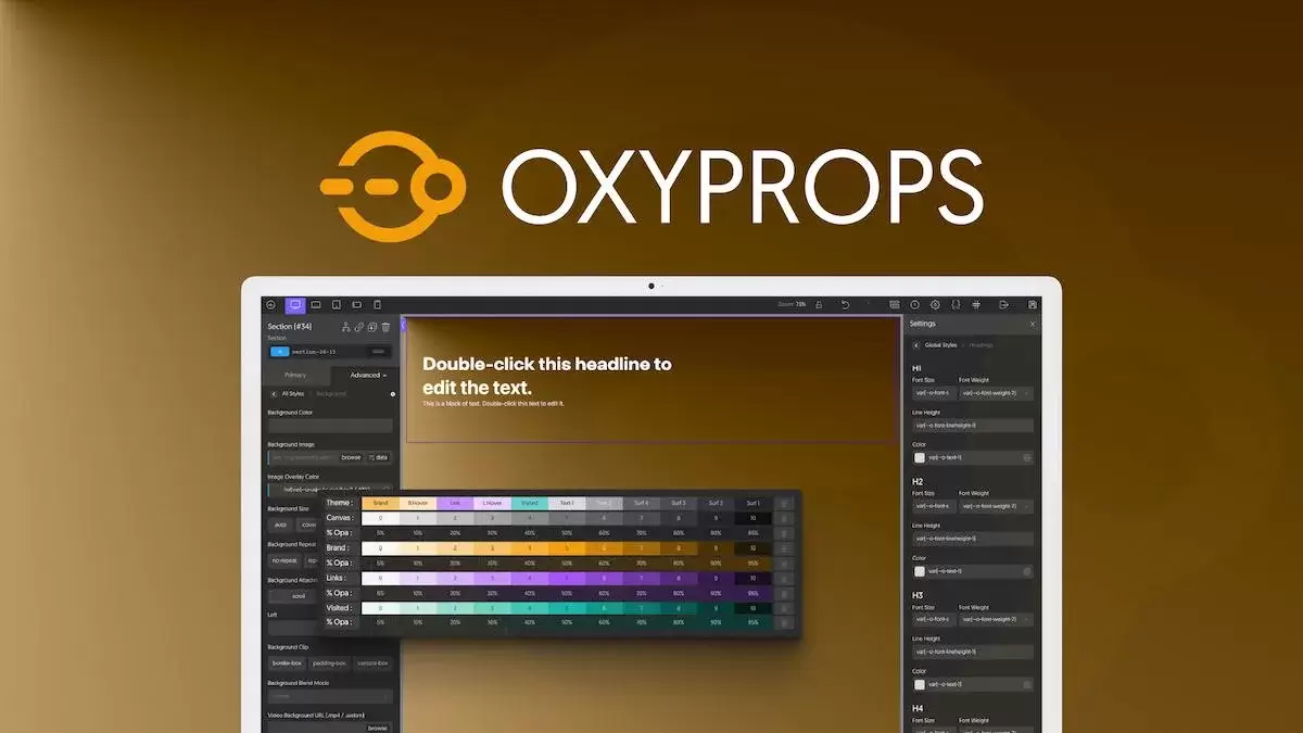 افزونه OxyProps برای اکسیژن بیلدر