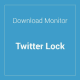 ادآن Twitter Lock برای افزونه Download Monitor