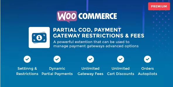 افزونه WooCommerce Partial COD برای وردپرس