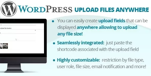 دانلود افزونه Upload Files Anywhere برای وردپرس