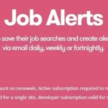 افزونه WP Job Manager Job Alerts برای وردپرس