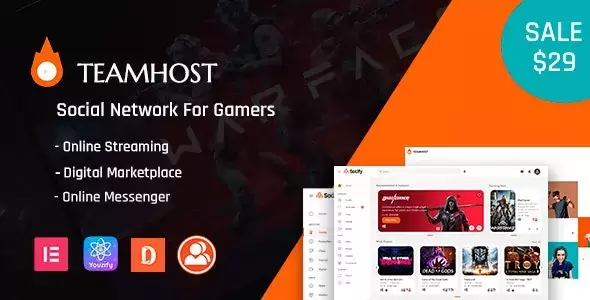 Download the TeamHost template for WordPress