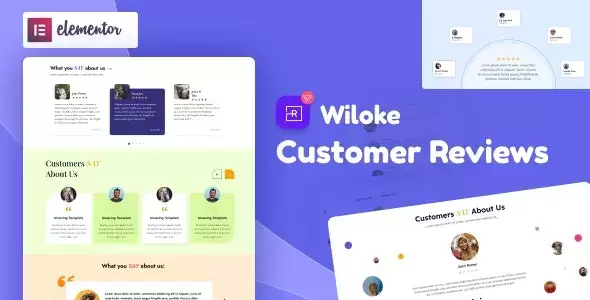 Download Wiloke Customer Reviews plugin for Elementor