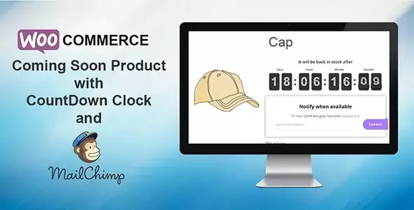 دانلود افزونه WooCommerce Coming Soon Product with Countdown