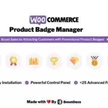 دانلود افزونه Product Badge Manager برای وردپرس