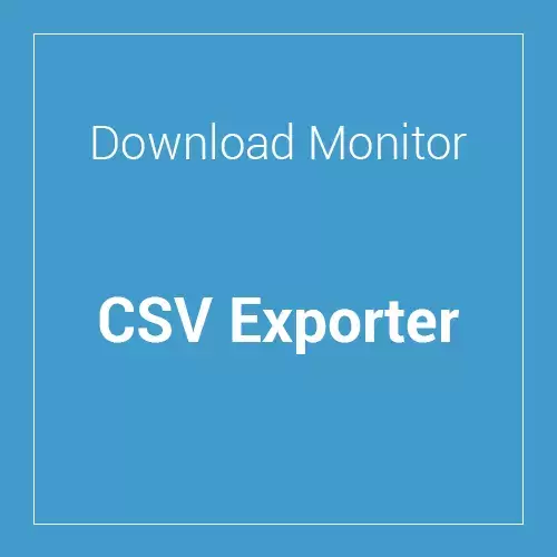 دانلود افزونه Monitor CSV Exporter Extension