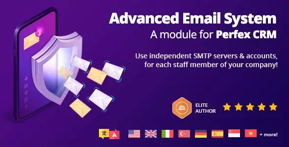 ادآن Advanced Email System برای پرفکس