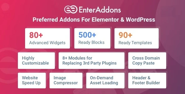 دانلود افزونه Enter Addons Pro برای وردپرس