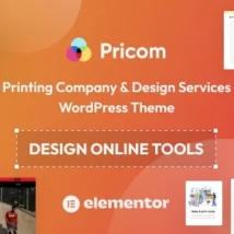 دانلود Pricom قالب خدمات چاپ و دیزاین وردپرس