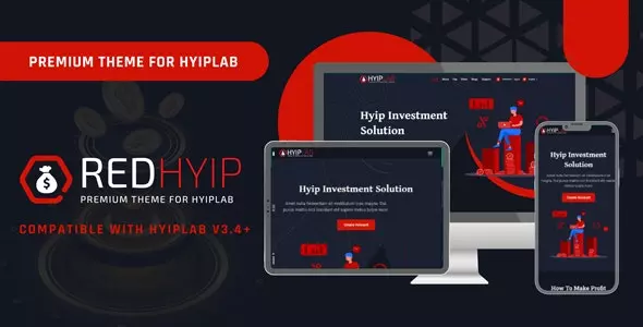 دانلود قالب RedHyip برای هایپ لب