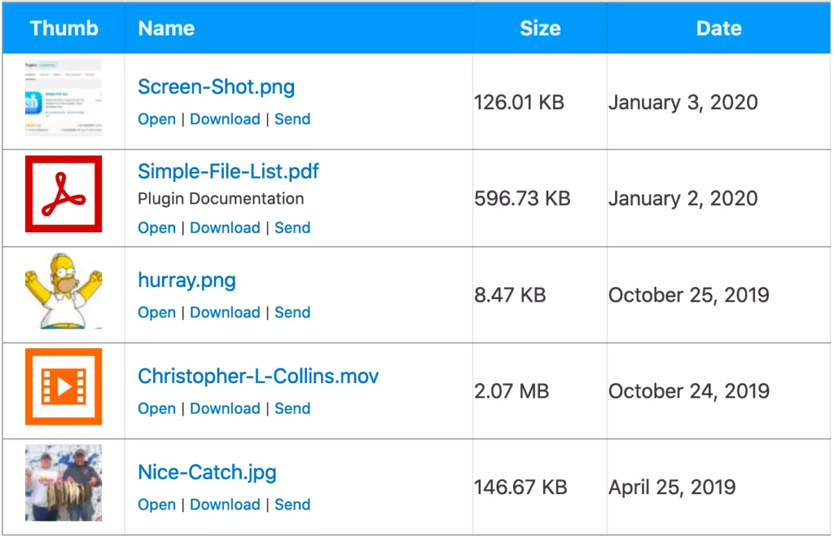 دانلود افزونه Simple File List Pro برای وردپرس
