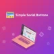 دانلود افزونه Simple Social Buttons Pro برای وردپرس