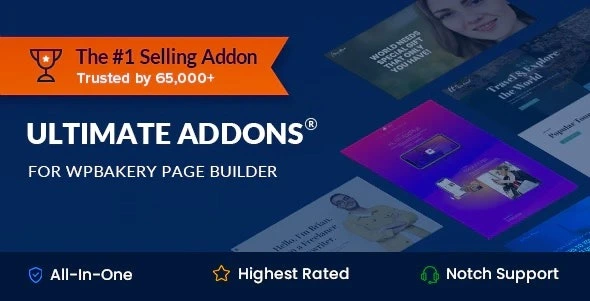 افزونه Ultimate Addons برای WPBakery Page Builder