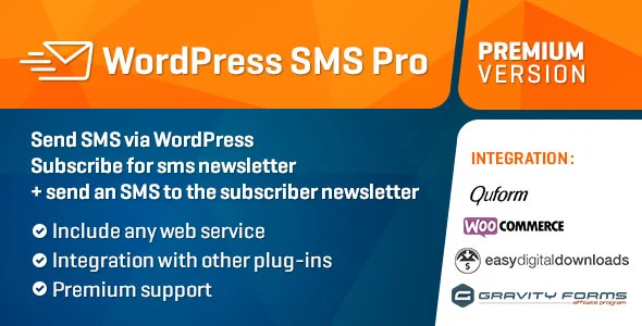 افزونه پیامک WP SMS Pro برای وردپرس