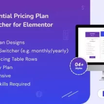 دانلود افزونه Essential Pricing Plan Switcher for Elementor