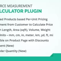 افزونه WooCommerce Measurement Price Calculator Price Per Unit