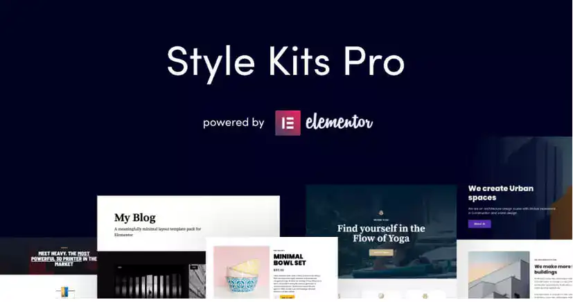 دانلود Style Kits Pro برای المنتور