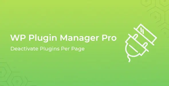 افزونه WP Plugin Manager Pro – Deactivate plugins per page