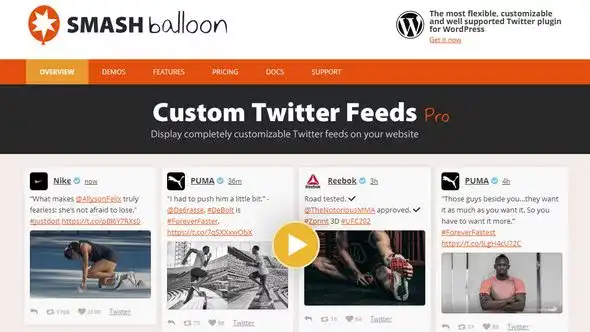 افزونه Custom Twitter Feeds Pro برای وردپرس