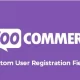 افزونه Custom User Registration Fields for WooCommerce