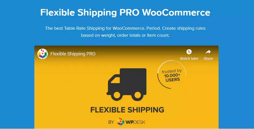 افزونه Flexible Shipping PRO WooCommerce برای ووکامرس