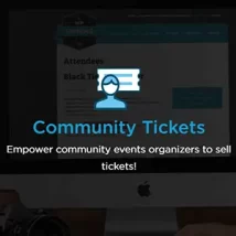 افزونه The Events Calendar Community Tickets