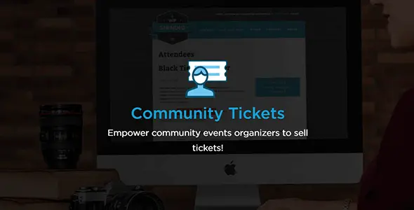 افزونه The Events Calendar Community Tickets