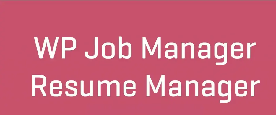 افزونه WP Job Manager Resume Manager