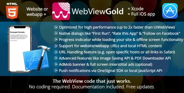 اپلیکیشن WebViewGold برای iOS