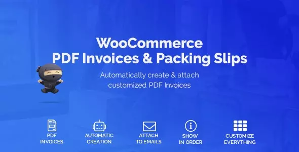 افزونه WooCommerce PDF Invoices & Packing Slips