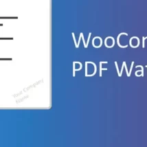 افزونه WooCommerce PDF Watermark