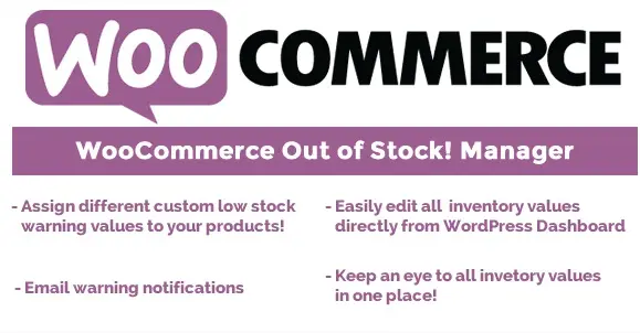 افزونه WooCommerce Out of Stock! Manager برای وردپرس