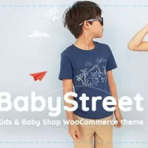 قالب BabyStreet – قالب فروشگاه لوازم کودک برای وردپرس