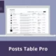 افزونه Barn2 Media Posts Table Pro