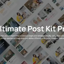 افزونه Ultimate Post Kit Pro برای المنتور
