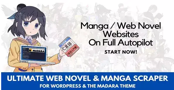 افزونه Ultimate Web Novel and Manga Scraper برای وردپرس