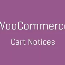 افزونه WooCommerce Cart Notices