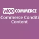 افزونه WooCommerce Conditional Content