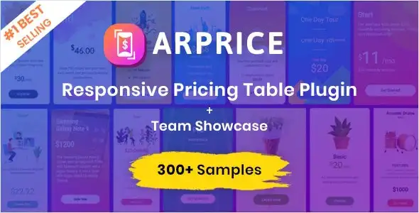 افزونه ARPrice – جداول قیمت گذاری وردپرس