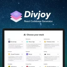 دانلود ابزار تولید کد ری‌اکت Divjoy