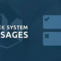 افزونه Minitek System Messages برای جوملا