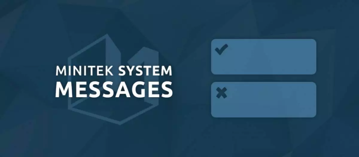 افزونه Minitek System Messages برای جوملا