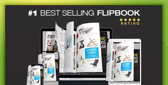 افزونه جی کوئری Real3D FlipBook