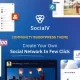 قالب SocialV شبکه اجتماعی بادی پرس rtl