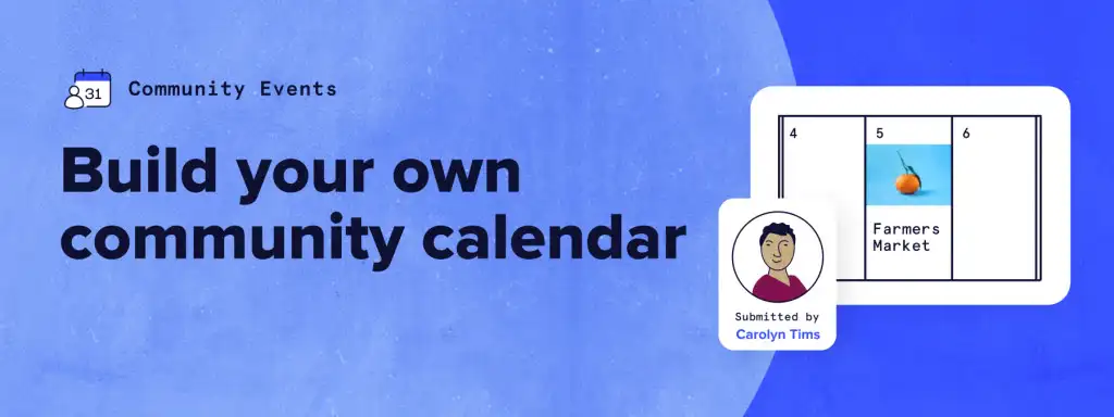افزونه The events calendar Community Events