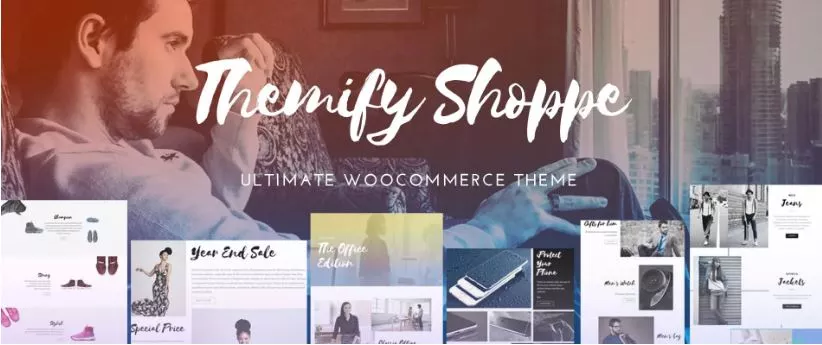 قالب Themify Shoppe برای ووکامرس