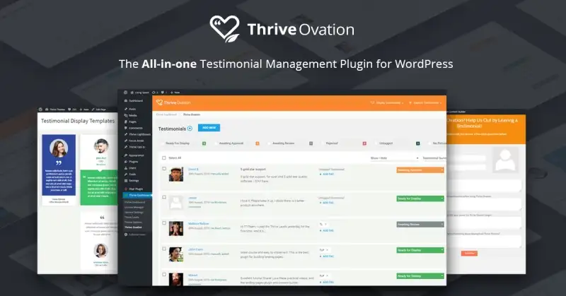 افزونه Thrive Ovation برای وردپرس