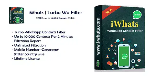 نرم افزار ویندوز iWhats Super Turbo Whatsapp Filter